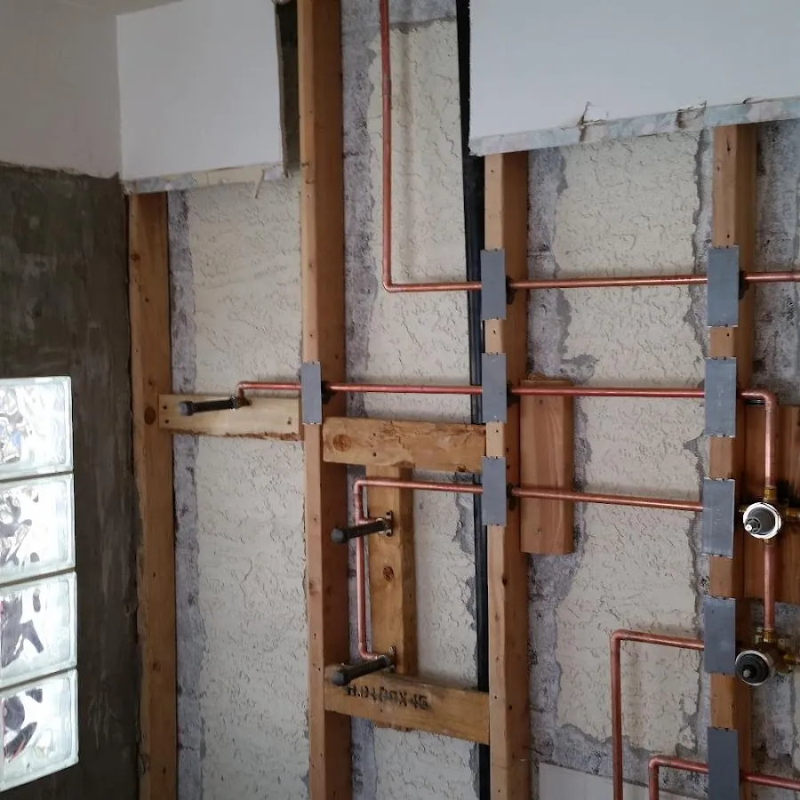 Copper pipe installation for Burst Pipe Repair in Borger
