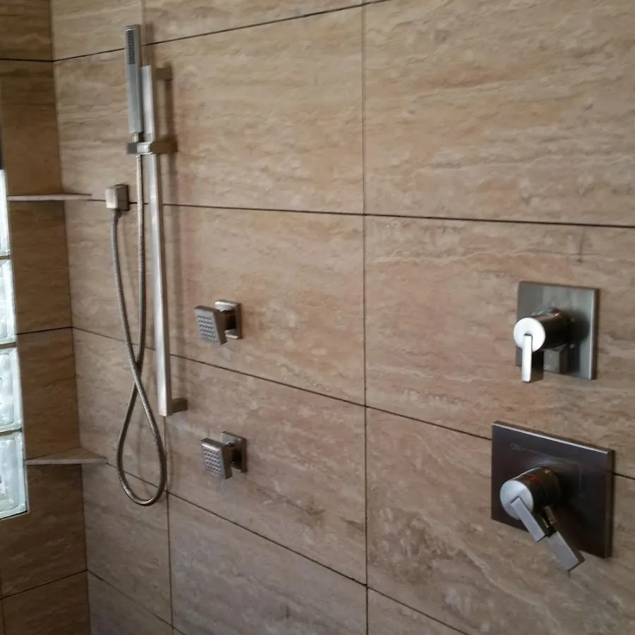 Shower fixture installation for Frozen Pipe Repair in Borger